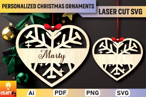 Download Personalized Christmas Ornaments SVG - Svg Collection